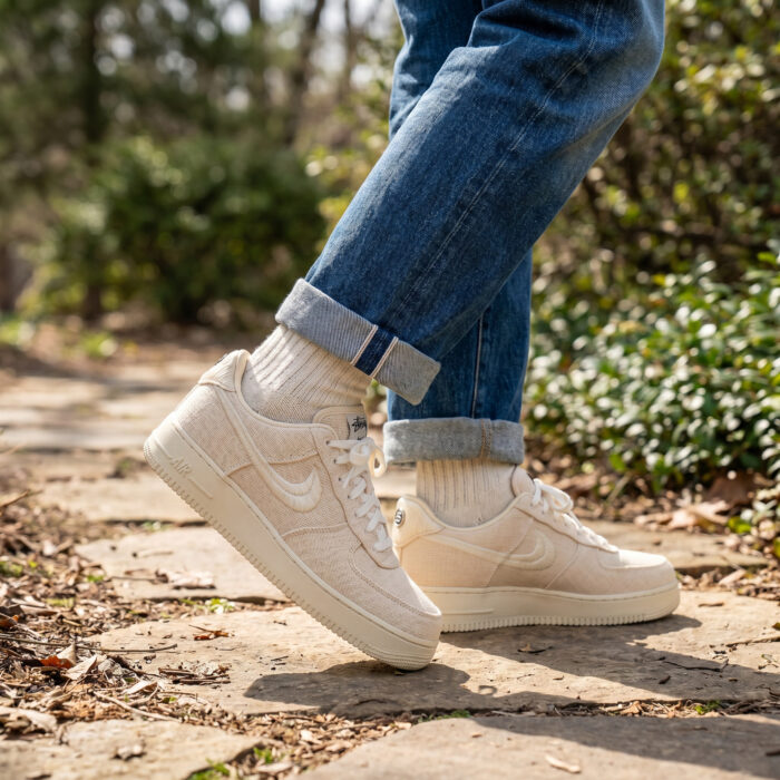 Nike Air Force 1 Low x Stussy Fossil Stone [Lifestyle AI]