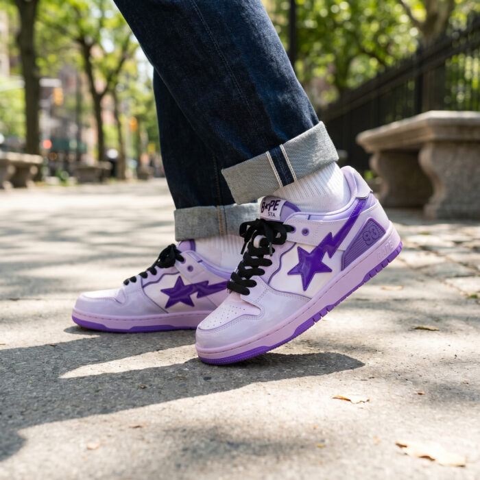 A Bathing Ape Sk8 Sta M1 'Purple Gradient' [Lifestyle AI]