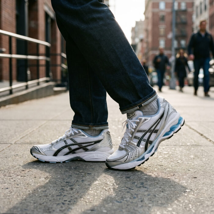 ASICS Gel-Kayano 14 x JJJJound White Silver Blue [Lifestyle AI]