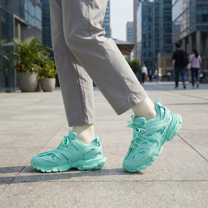 Balenciaga Wmns Track Sneaker 'Mint Green' [Lifestyle AI]