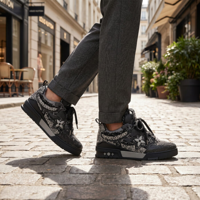 Louis Vuitton Skate x Swarovski Monogram Black [Lifestyle AI]