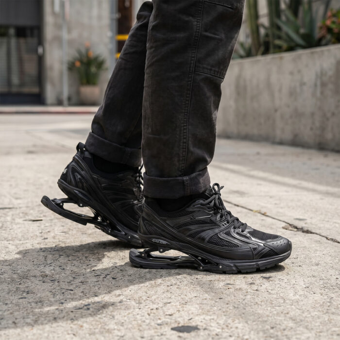 Balenciaga X-Pander Distressed Suspended Heel Sneaker Black [Lifestyle AI]