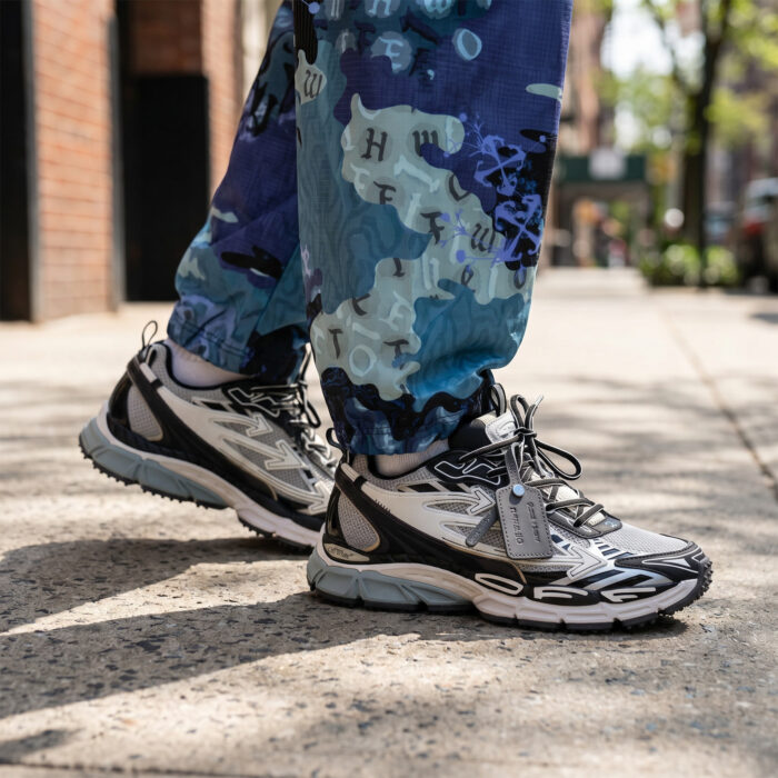Off-White Be Right Back Black White Grey Sneakers [Lifestyle AI]