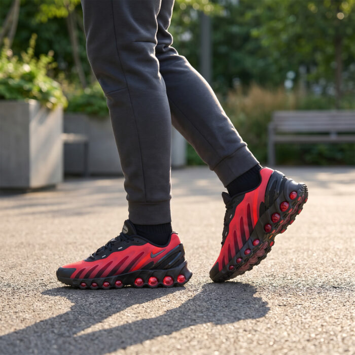 Nike Air Max Dn8 Black Bright Crimson [Lifestyle AI]