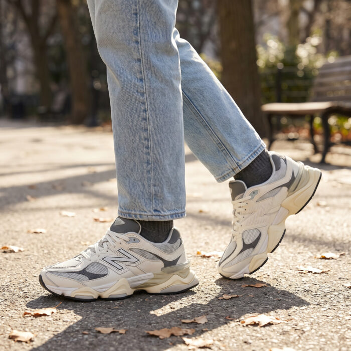 New Balance 9060 White Grey Beige [Lifestyle AI]
