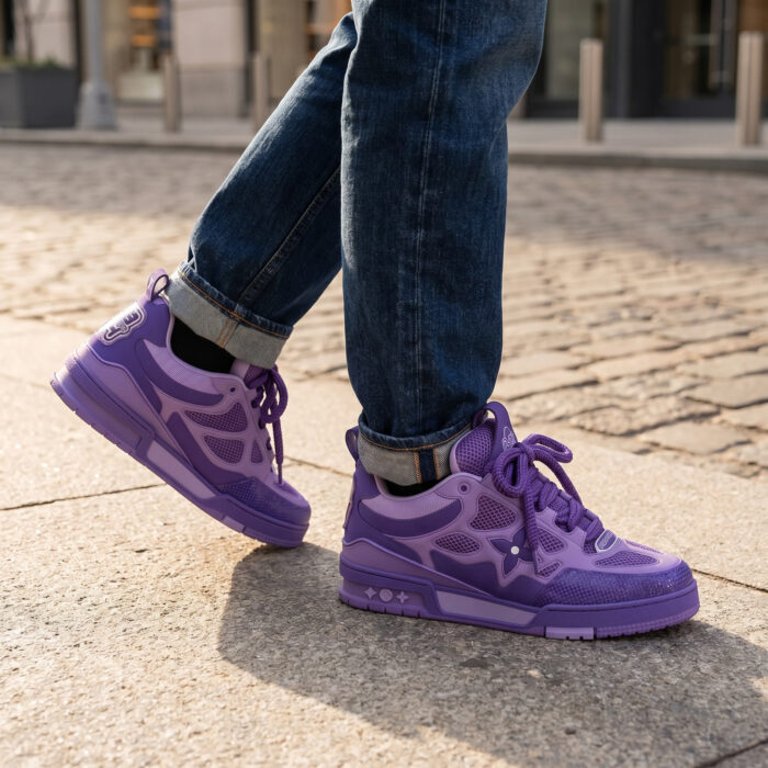 Louis Vuitton LV Skate Purple Luxury Sneaker [Lifestyle AI]