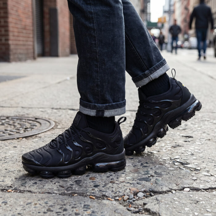 Nike Air Vapormax Plus Triple Black NK097 [Lifestyle AI]