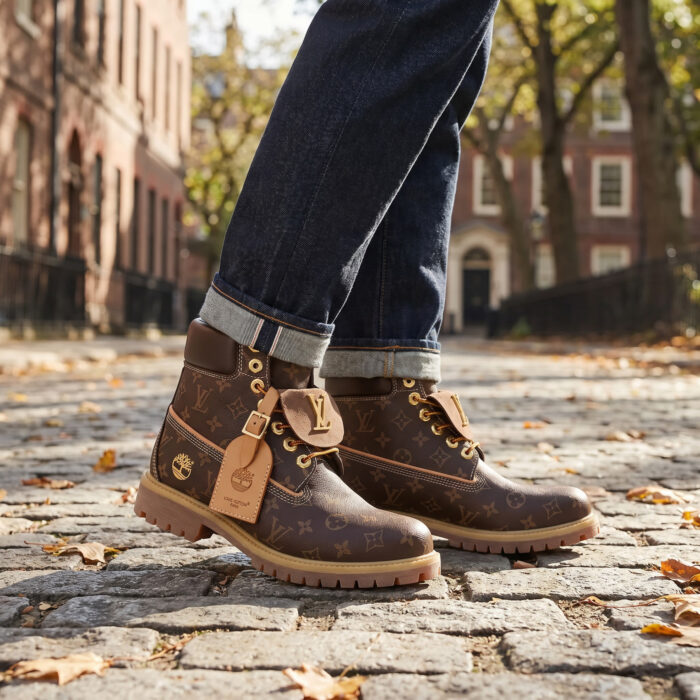Louis Vuitton x Timberland 6-Inch Boot Monogram Canvas Brown [Lifestyle AI]
