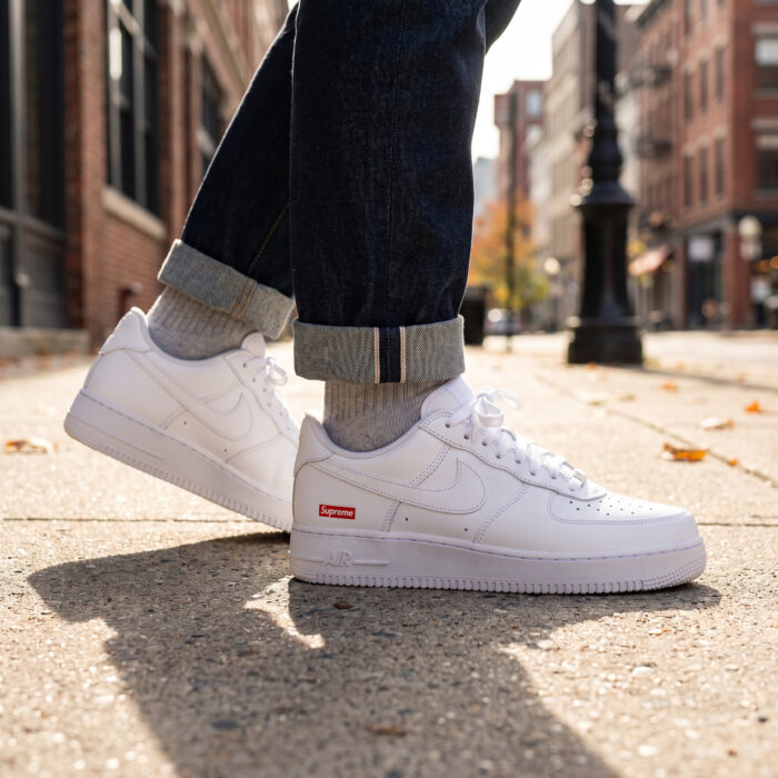Nike Air Force 1 Low x Supreme White [Lifestyle AI]