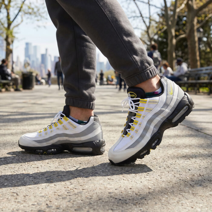 Nike Air Max 95 Tour - White/Grey/Yellow [Lifestyle AI]