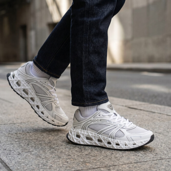 Christian Dior B35 NXXT 3D-Printed Lattice Sneaker - White [Lifestyle AI]