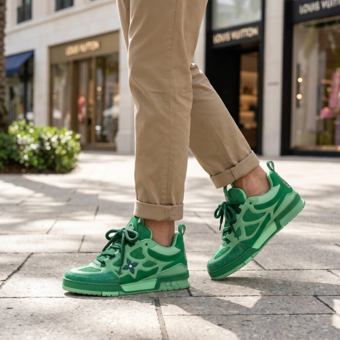 Louis Vuitton LV Skate Green [Lifestyle AI]