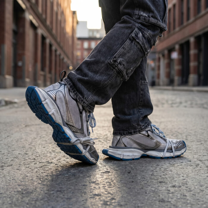 Balenciaga 3XL Sneaker Worn-Out Grey Blue [Lifestyle AI]
