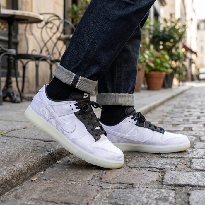 Nike Dunk Low x CLOT x Fragment Design White Silk [Lifestyle AI]