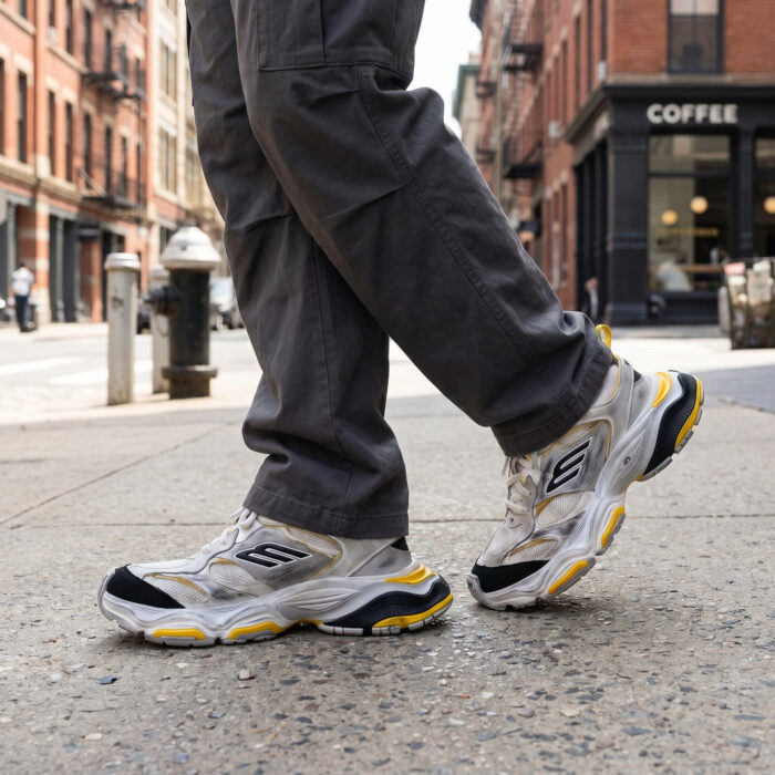Balenciaga Cargo Sneaker Worn-Out White Black [Lifestyle AI]