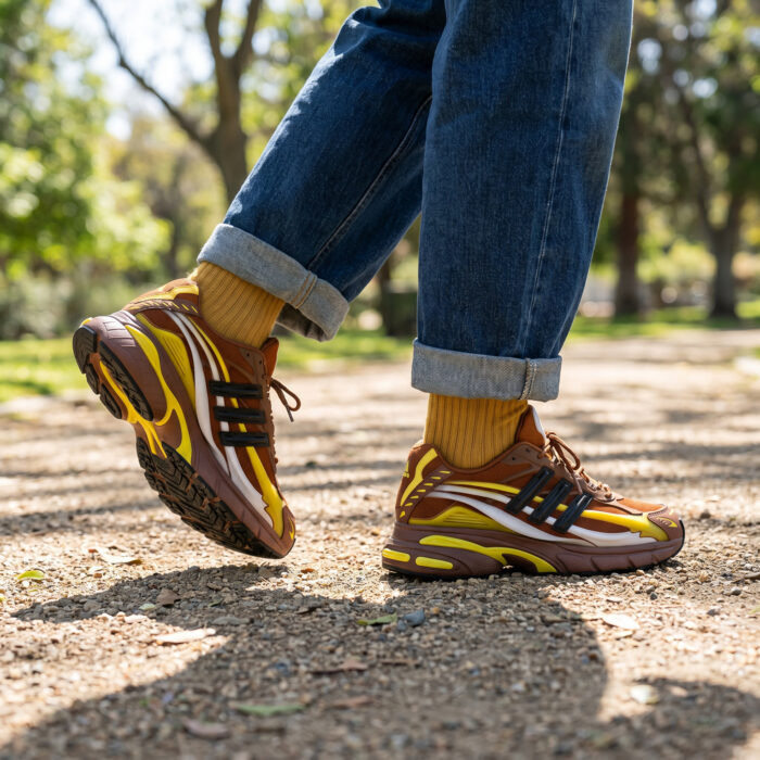 Adidas Adistar Jellyfish x Pharrell Williams Focus Yellow/Brown [Lifestyle AI]