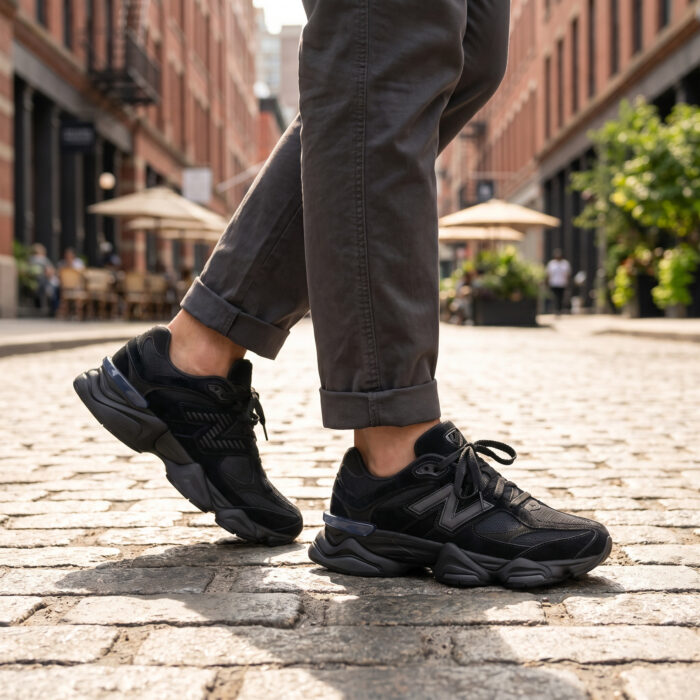 New Balance 9060 Triple Black [Lifestyle AI]
