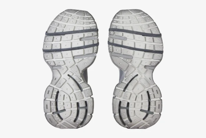 Balenciaga 3XL Low Distressed Gray Chunky Sneakers - Image 6