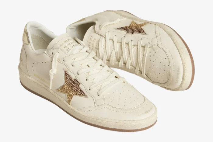 Golden Goose Ball Star x Swarovski Gold Crystal Limited Edition - Image 3
