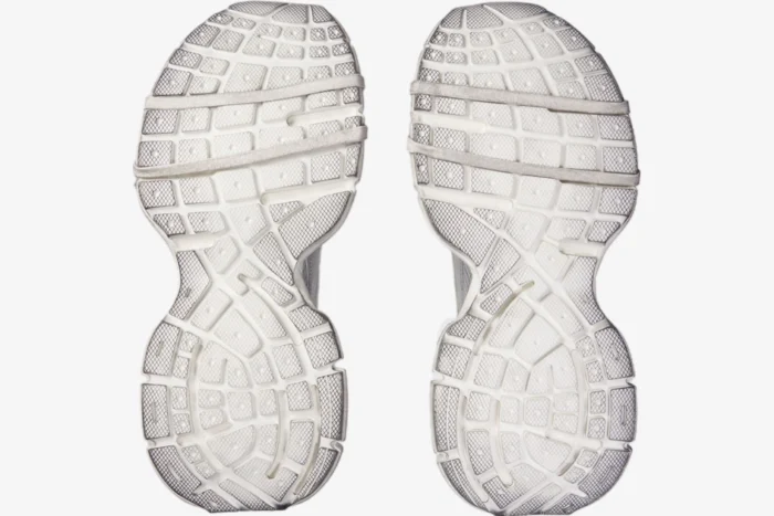 Balenciaga 3XL Summer Mesh White / Silver Distressed - Image 7