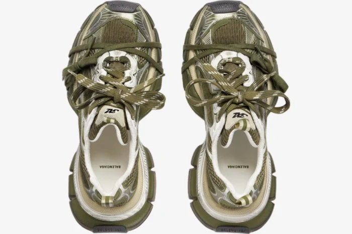 Balenciaga 3XL Sneaker 'Dark Green / Light Beige' - Image 6