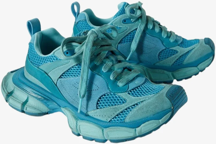 Balenciaga 3XL Sneaker Worn-Out Blue - Image 7