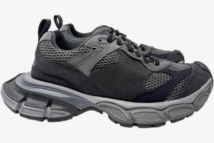 Balenciaga 3XL Sneaker Worn-Out Dark Grey - Image 9