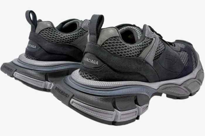 Balenciaga 3XL Sneaker Worn-Out Dark Grey - Image 8