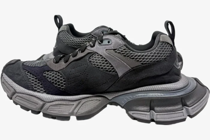 Balenciaga 3XL Sneaker Worn-Out Dark Grey - Image 6