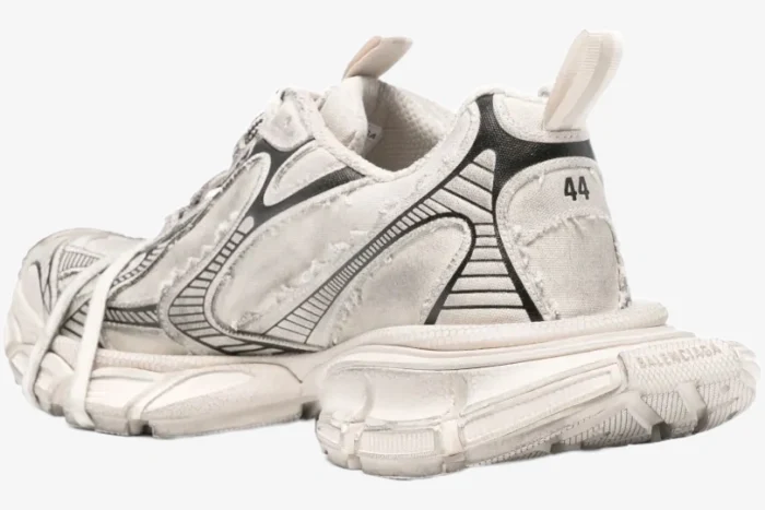 Balenciaga 3XL White / Black Distressed Edition - Image 8