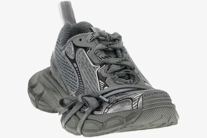 Balenciaga 3XL Sneakers Dark Grey Distressed Edition - Image 2