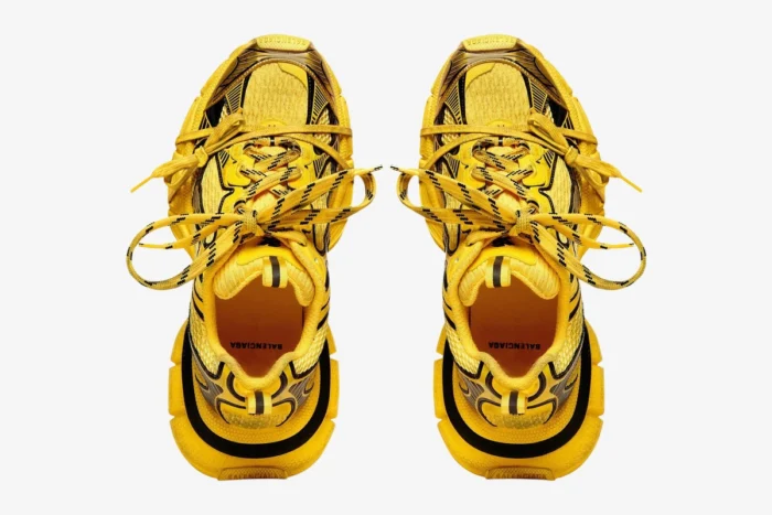 Balenciaga 3XL 'Yellow' Distressed Oversized Sneaker - Image 6