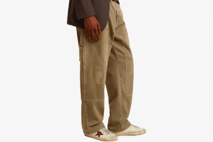 Golden Goose Super-Star Bio-Based White Brown - Image 4