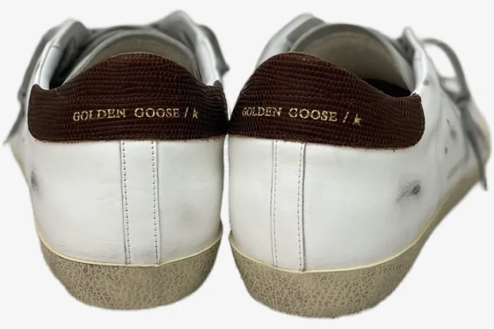 Golden Goose Super-Star Bio-Based White Brown - Image 2