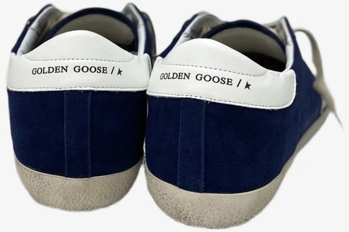 Golden Goose Superstar Blue Star White Suede - Image 2