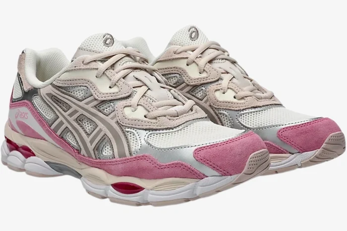 ASICS Gel NYC Pink and Cream - Image 7