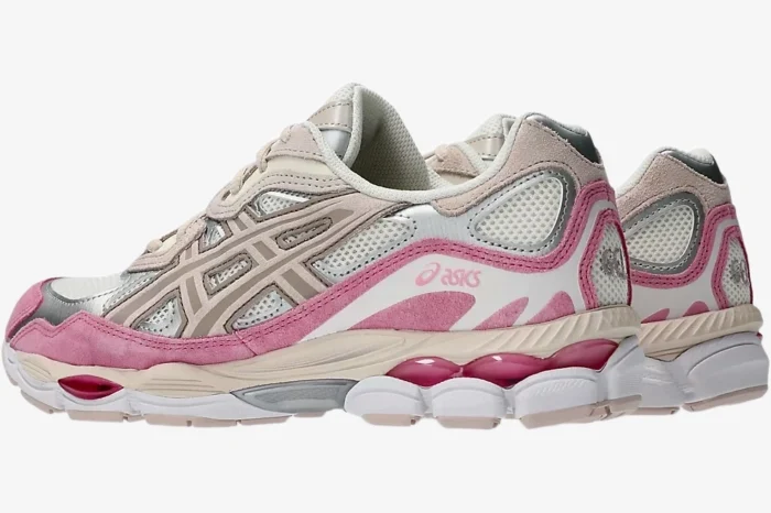 ASICS Gel NYC Pink and Cream - Image 6