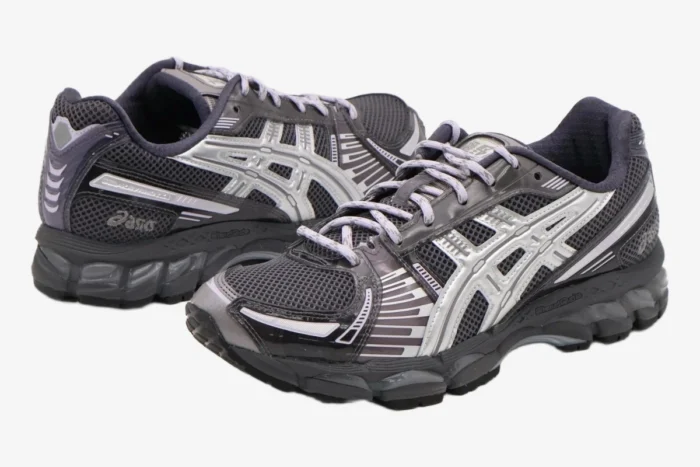 Kith x ASICS Gel Kayano 12.1 Tornado Pure Silver - Image 7