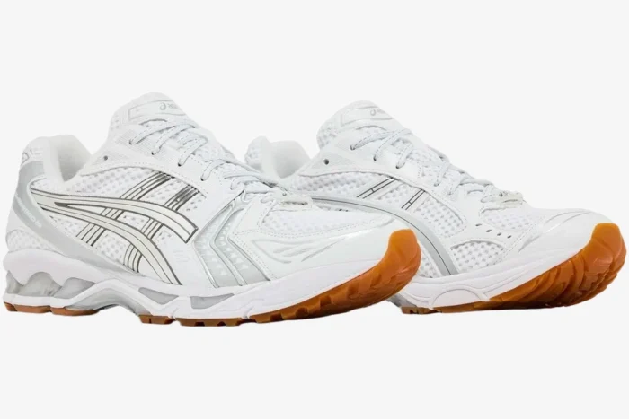 ASICS Gel Kayano 14 x A.P.C. White Pure Silver - Image 5