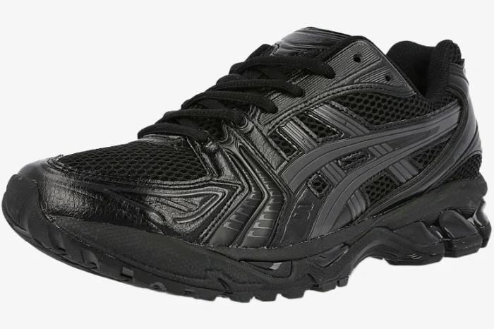 Asics Gel Kayano 14 'Triple Black' Performance Lifestyle Sneaker - Image 7
