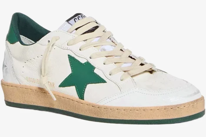 Golden Goose Ball Star White Green - Image 6