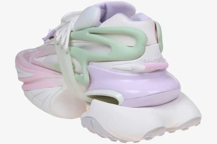 Balmain Unicorn Low Top White Multicolor - Image 5