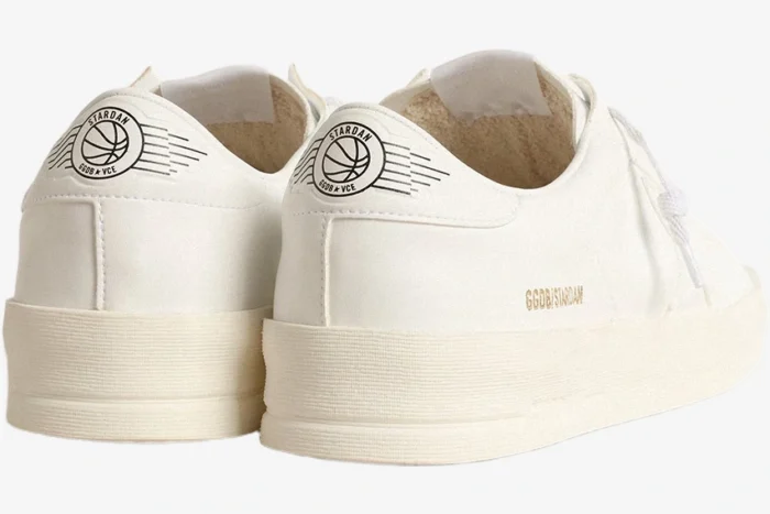 Golden Goose Bio-Based Stardan Sneakers in White - Image 2