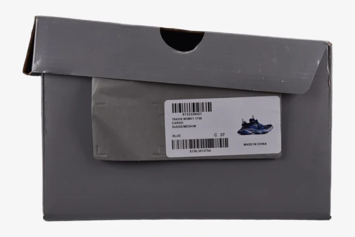Balenciaga Cargo Sneaker Dark Blue Distressed - Image 5