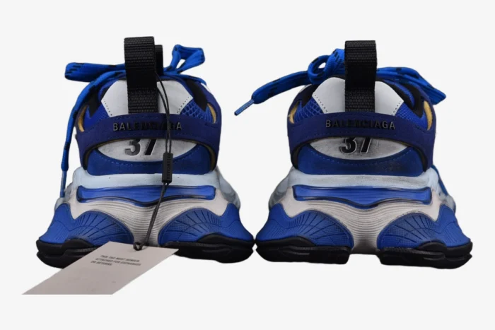 Balenciaga Cargo Sneaker Dark Blue Distressed - Image 4