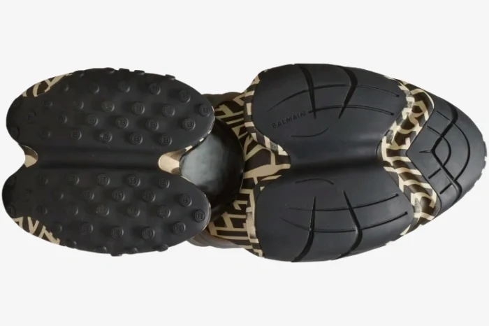 Balmain Unicorn Low 'Ivory Black Monogram' - Image 6