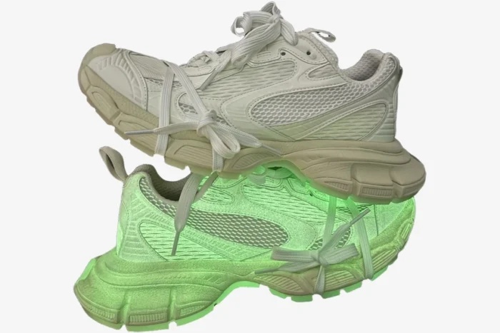 Balenciaga 3XL Glow in the Dark White Fluorescent Green - Image 3
