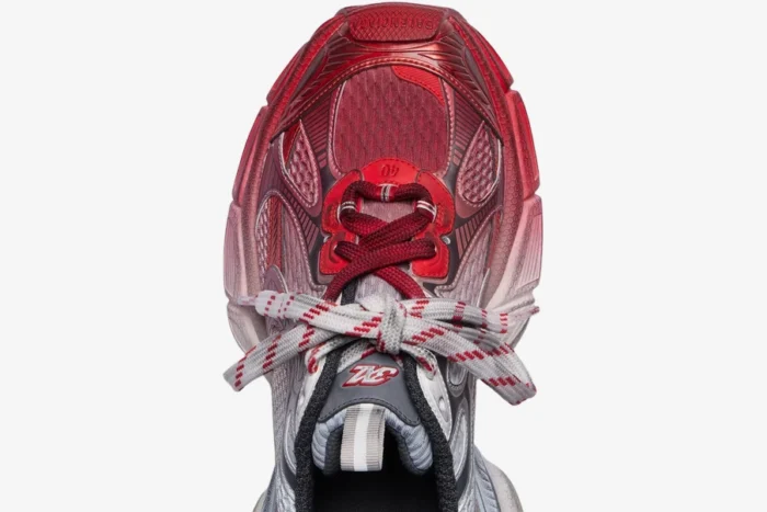 Balenciaga 3XL Toe Spray White Blue Grey Red - Image 8