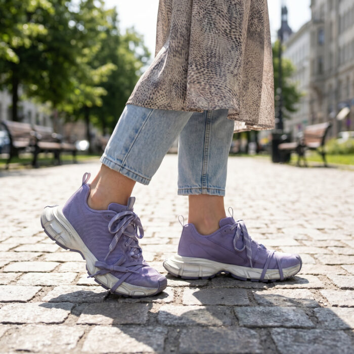 Balenciaga 3XL Low-top Purple Distressed Sneaker [Lifestyle AI]