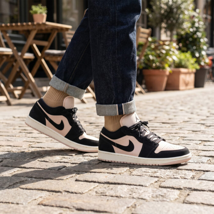 Air Jordan 1 Low Black Guava Ice (Women's) [Lifestyle AI]
